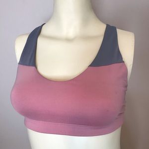 VS Sport Bra in Pink and Gray Size S      #060